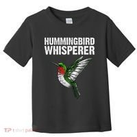 Cute Hummingbird Art Bird Watcher Bird Lover Toddler T-Shirt thumb 0