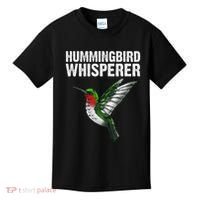 Cute Hummingbird Art Bird Watcher Bird Lover Kids T-Shirt thumb 0