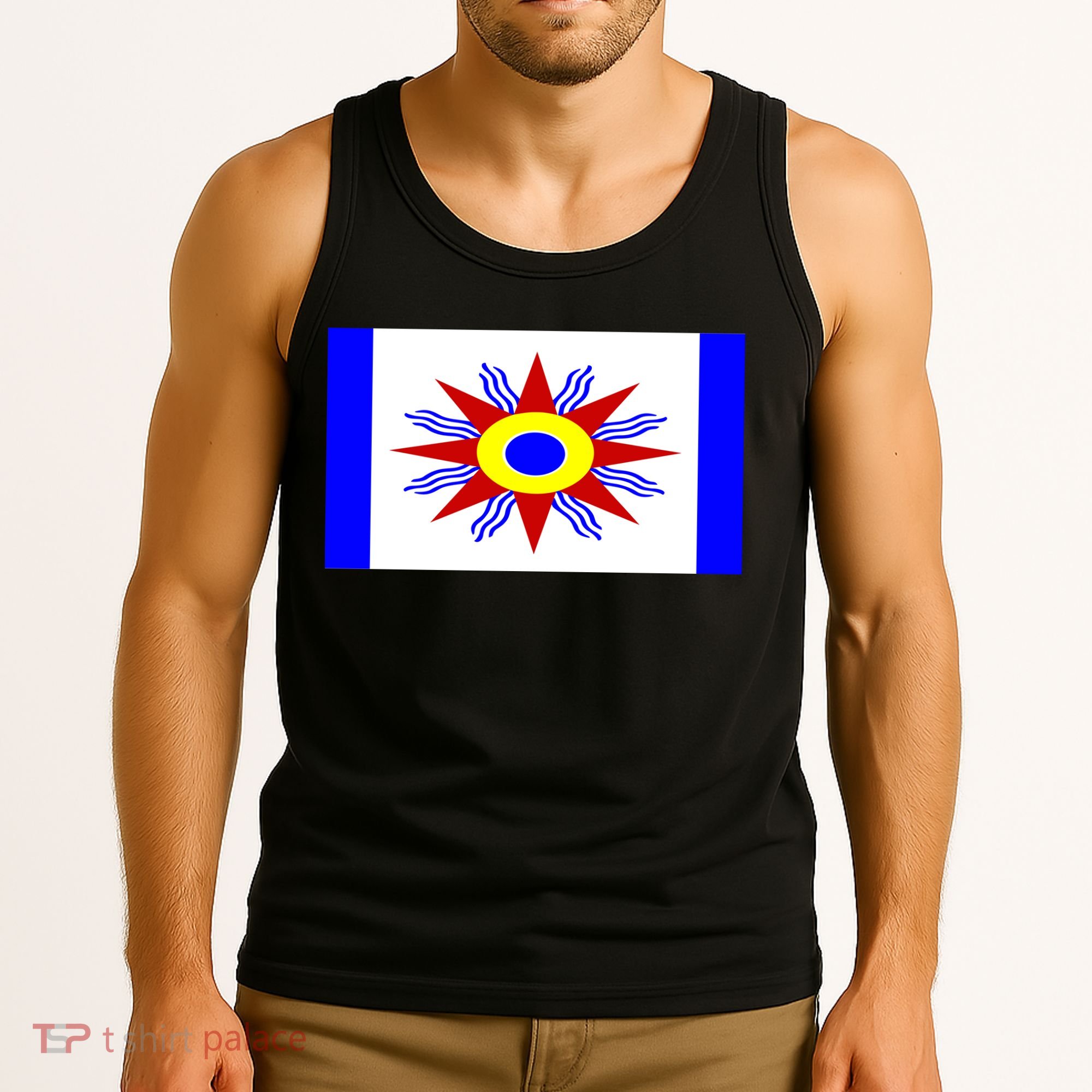 Chaldean Flag Tank Top