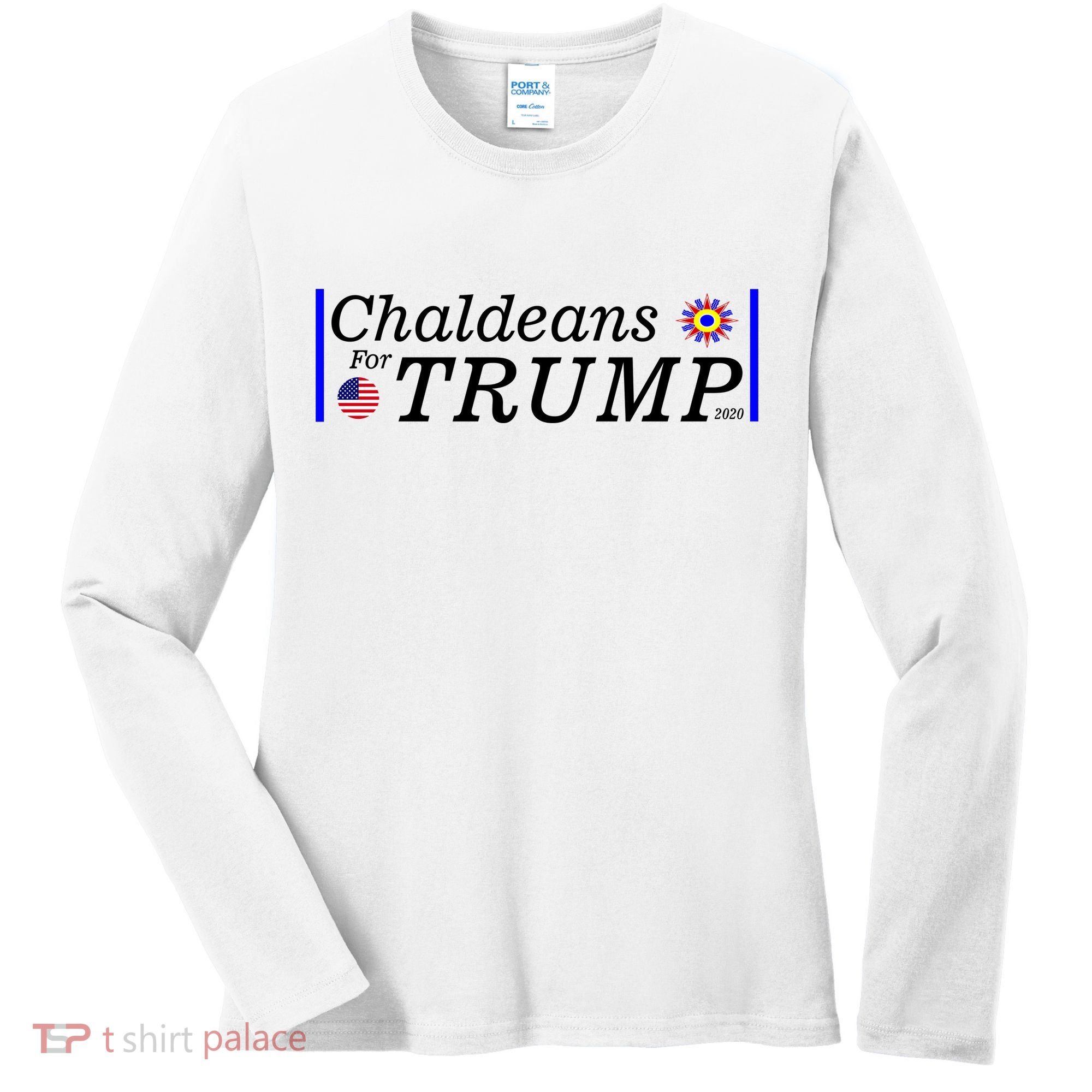 Chaldeans For Trump Women's Long Sleeve Shirt