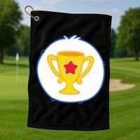 Champ Bear Halloween Costume Golf Towel thumb 1
