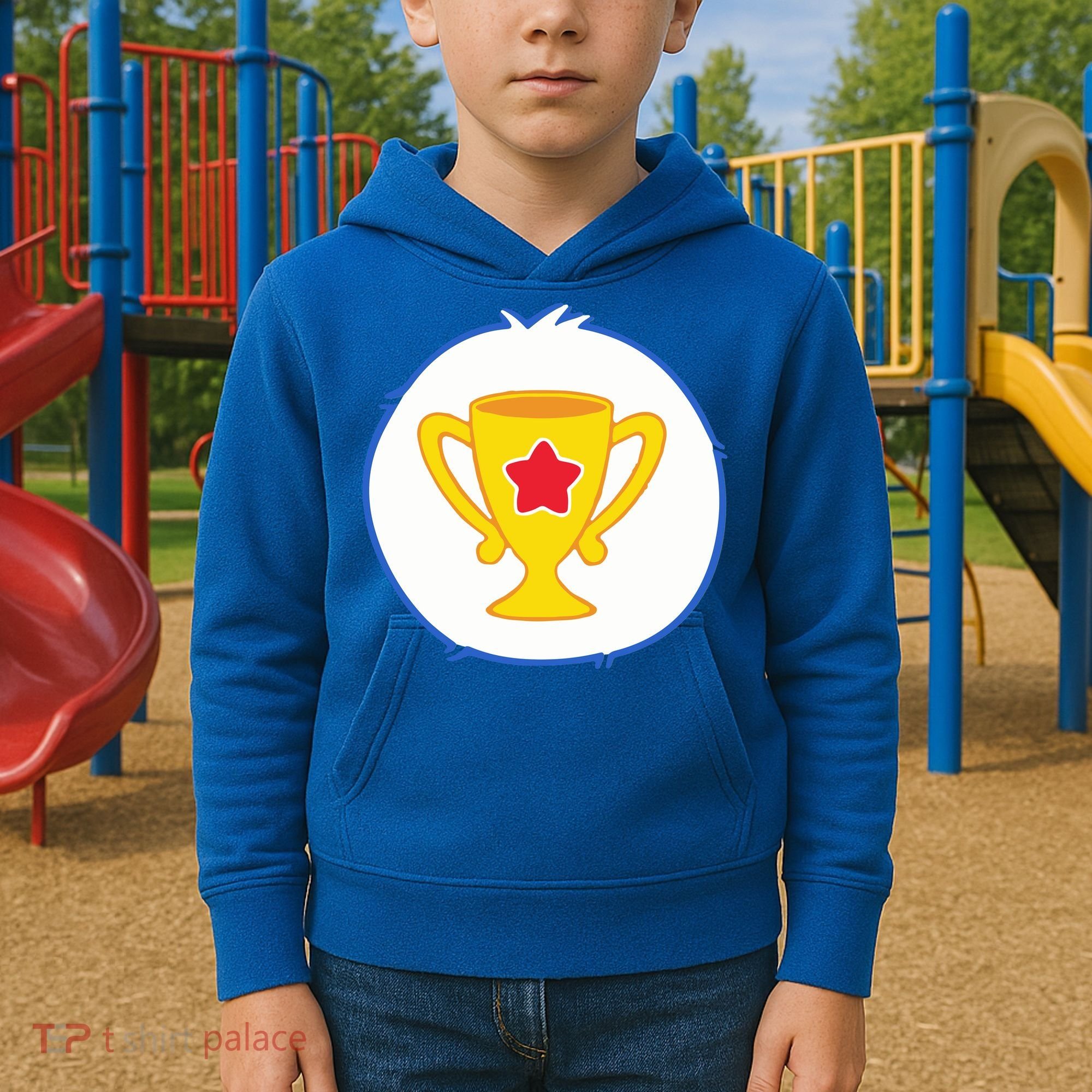 Champ Bear Halloween Costume Kids Hoodie