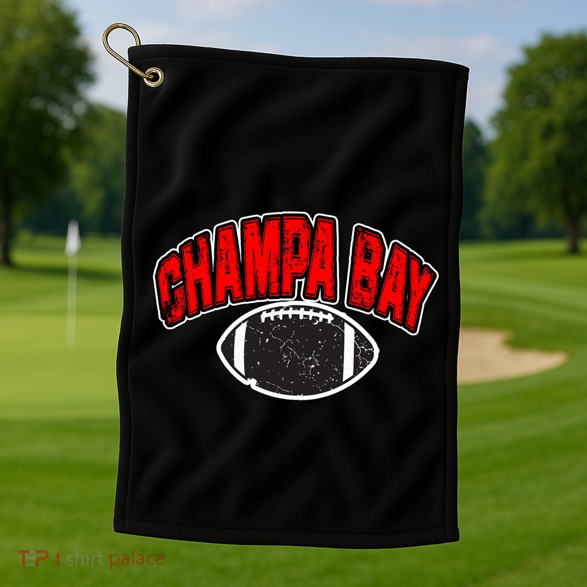 Champa Bay Football Golf Towel