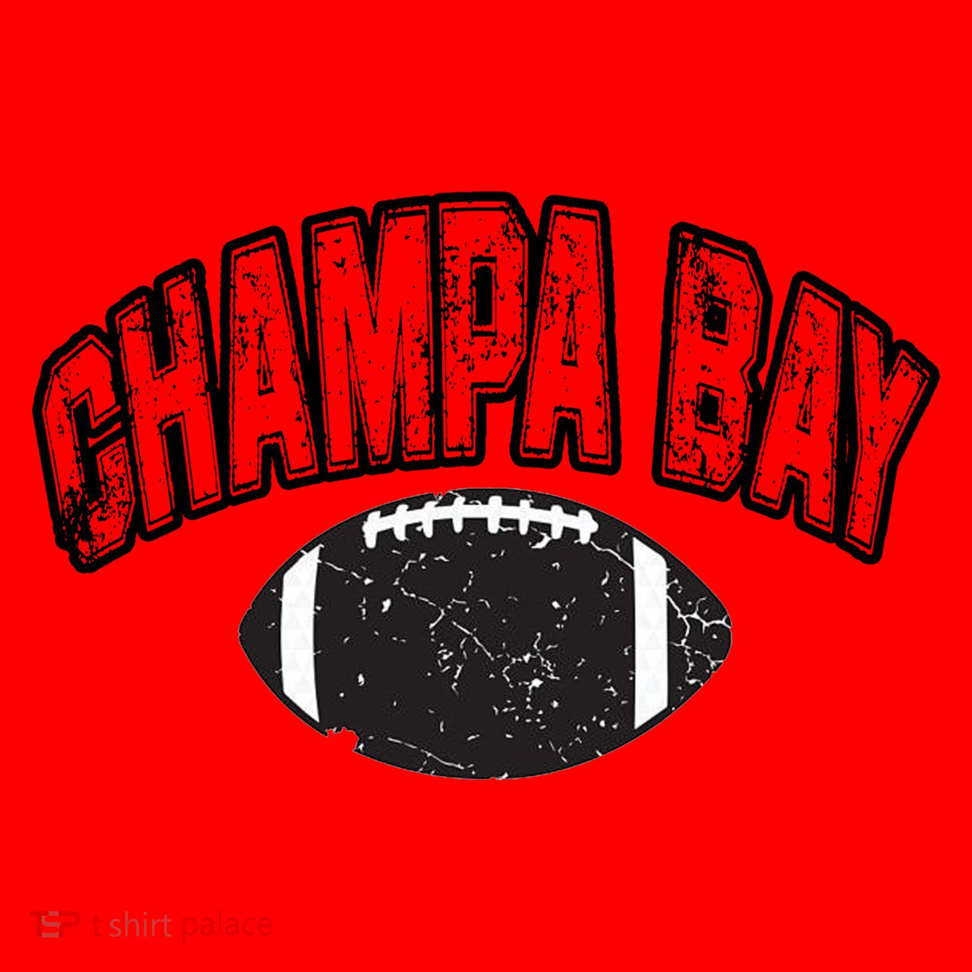 Champa Bay Football Santa Hat