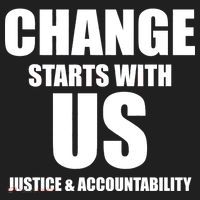 Change Starts With US Justice Peace Tumbler thumb 3