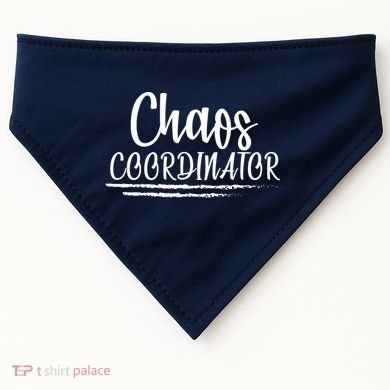 Chaos Coordinator USA-Made Doggie Bandana