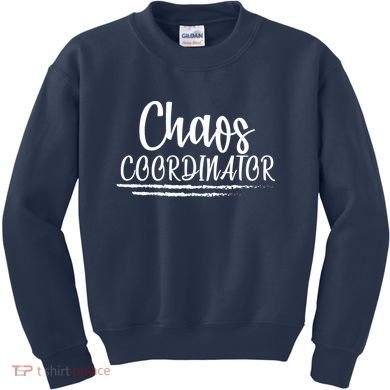 Chaos Coordinator Kids Sweatshirt