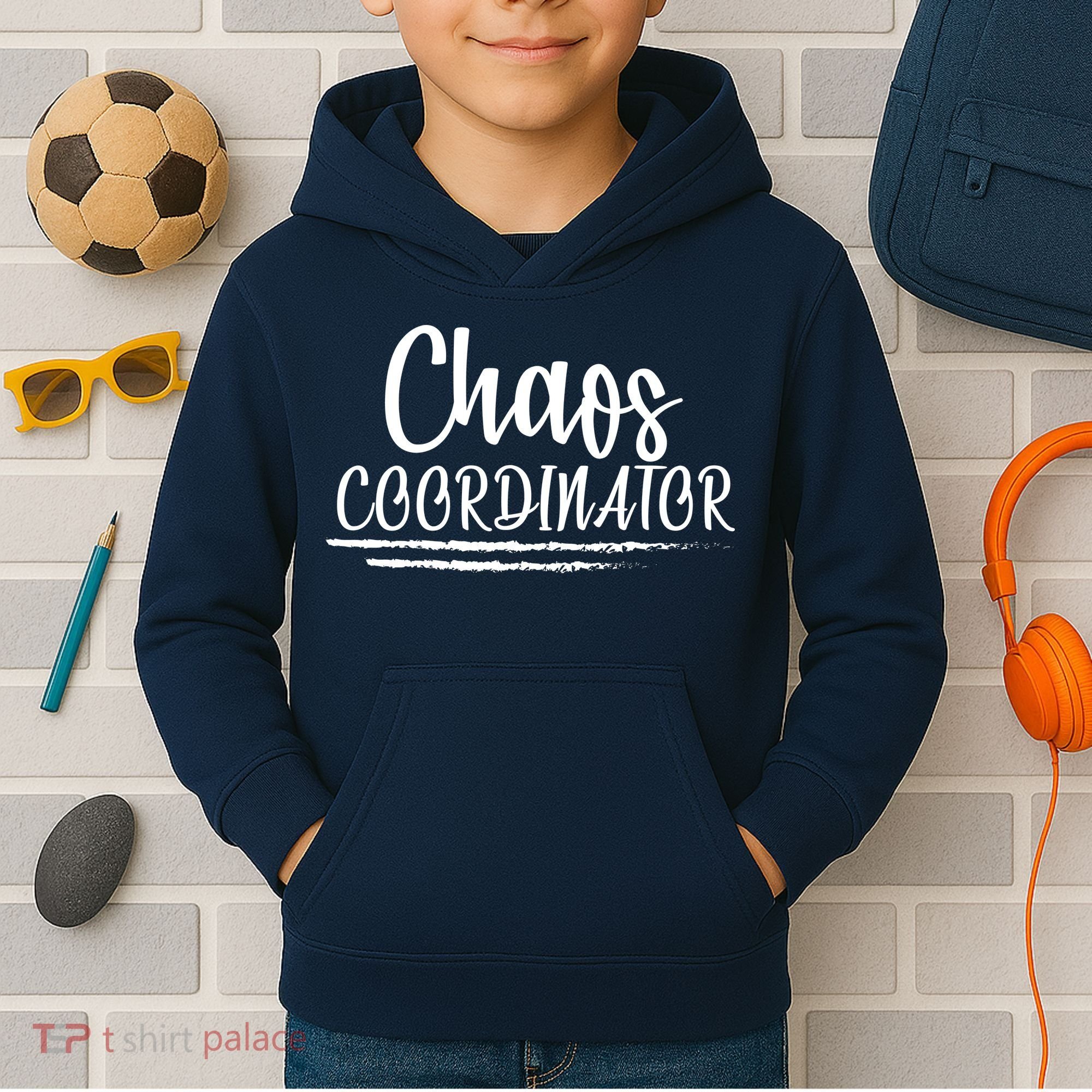 Chaos Coordinator Kids Hoodie