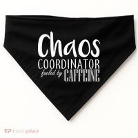 Chaos Coordinator Fueled By Caffeine USA-Made Doggie Bandana thumb 0