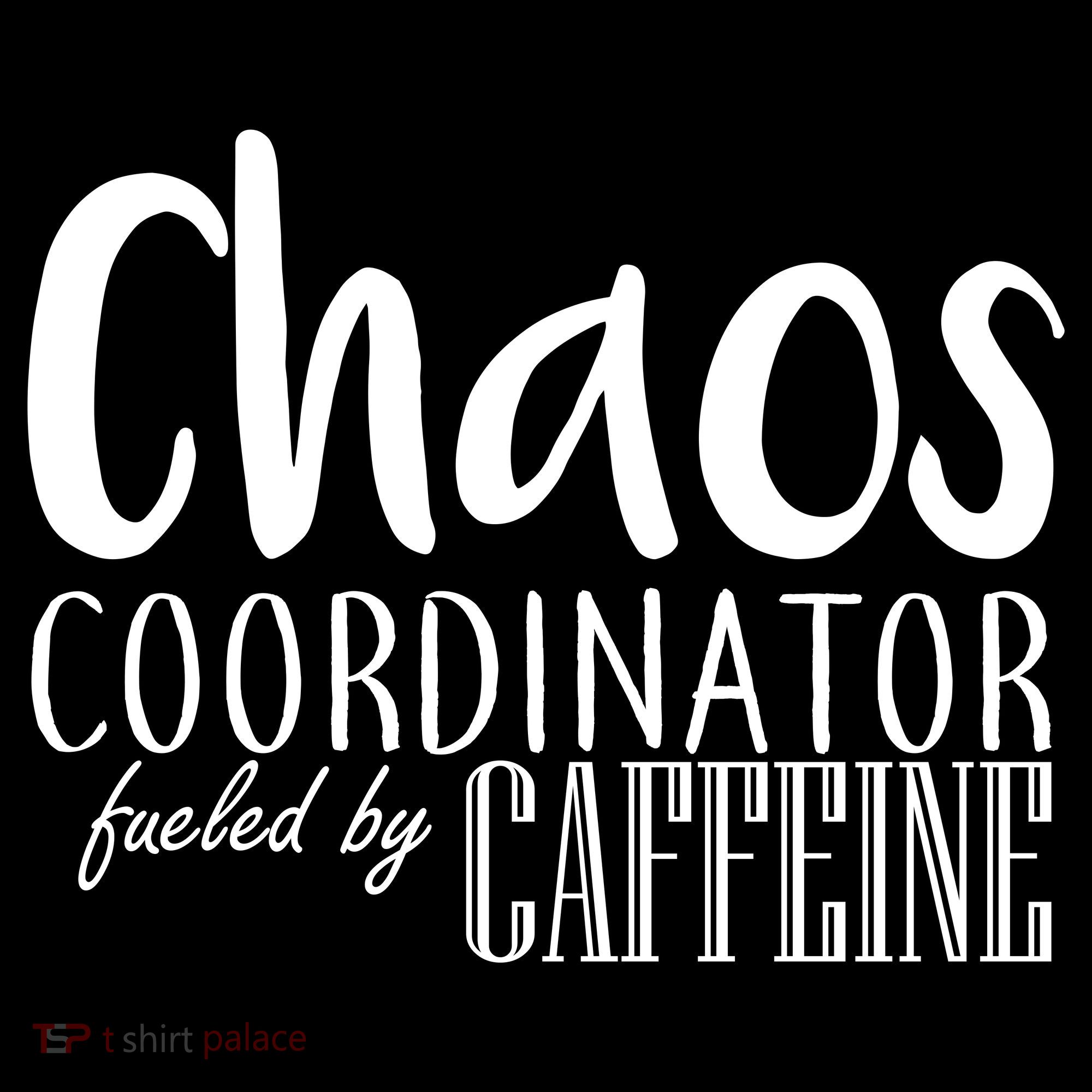 Chaos Coordinator Fueled By Caffeine Apron