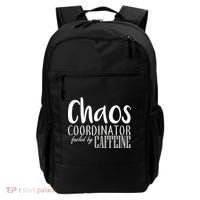 Chaos Coordinator Fueled By Caffeine Backpack thumb 0