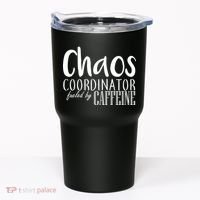 Chaos Coordinator Fueled By Caffeine Tumbler thumb 0