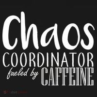 Chaos Coordinator Fueled By Caffeine Tank Top thumb 6