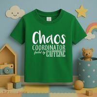Chaos Coordinator Fueled By Caffeine Toddler T-Shirt thumb 3
