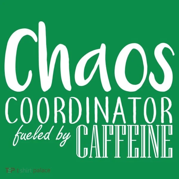 Chaos Coordinator Fueled By Caffeine Kids Hoodie