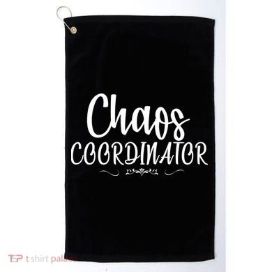 Chaos Coordinator Logo Golf Towel