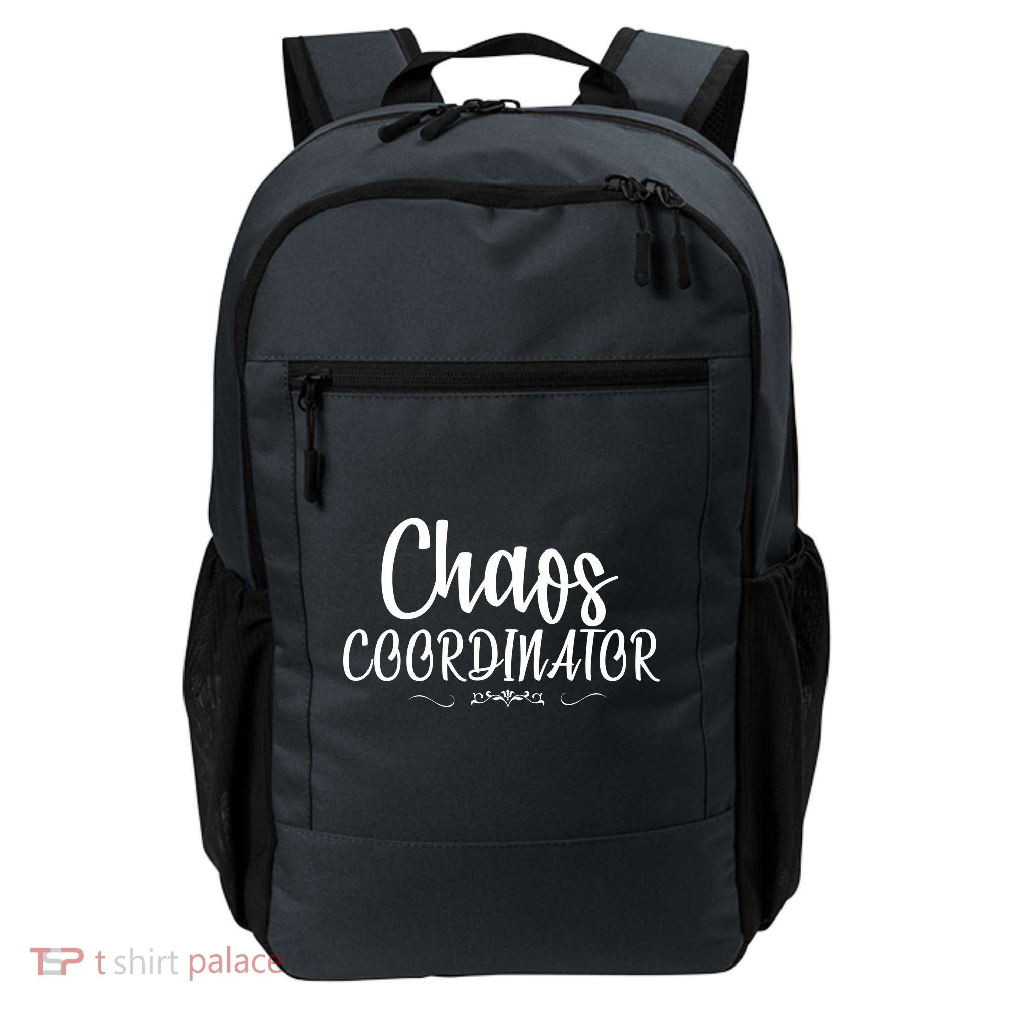 Chaos Coordinator Logo Backpack