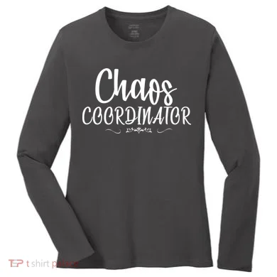 Chaos Coordinator Logo Women's Long Sleeve Shirt