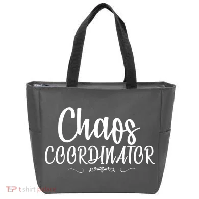 Chaos Coordinator Logo Tote Bag