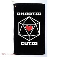 Chaotic Cutie Golf Towel thumb 0