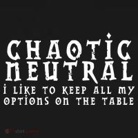 Chaotic Neutral Alignment Doggie Tank thumb 4