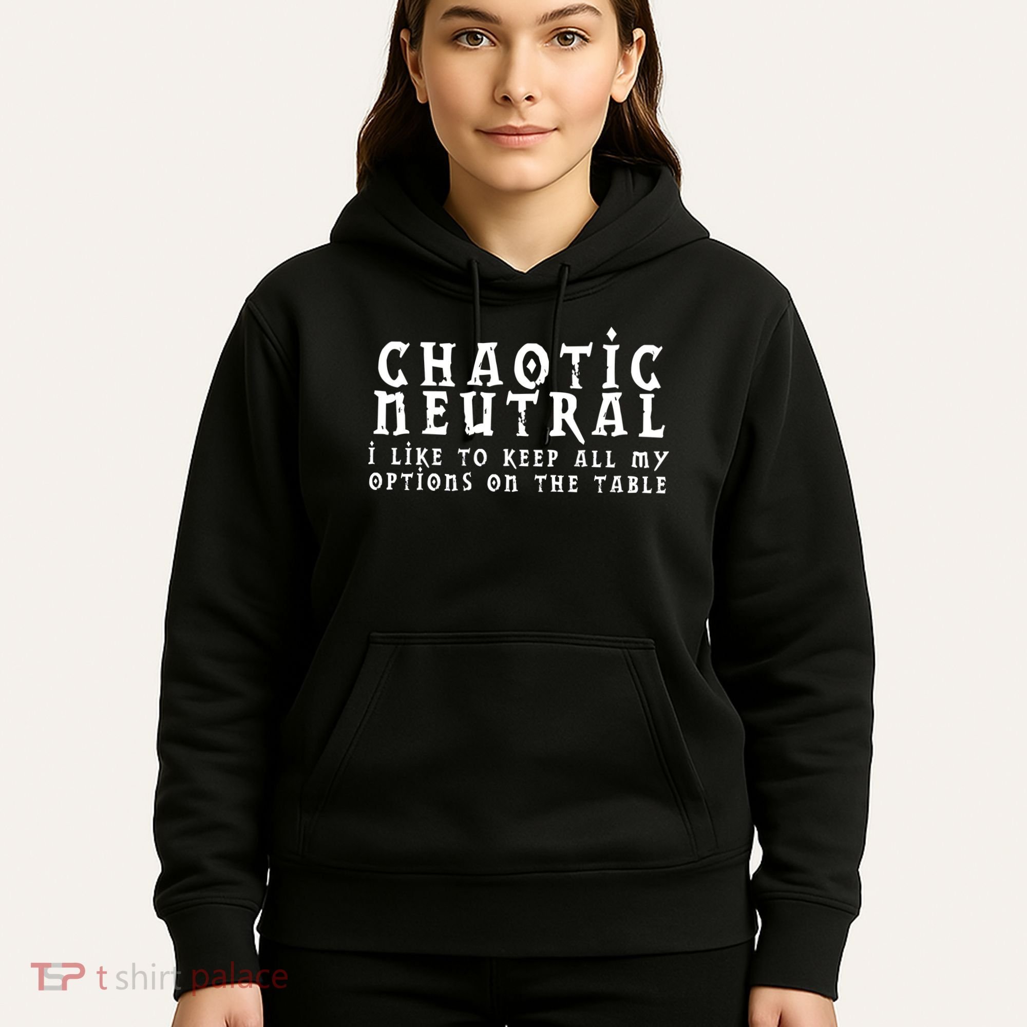 Chaotic Neutral Alignment Hoodie