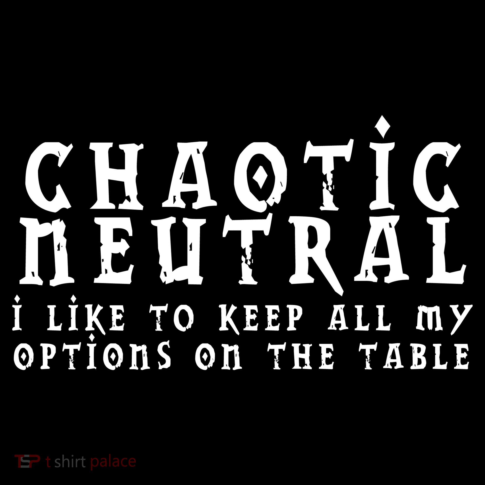 Chaotic Neutral Alignment Hoodie