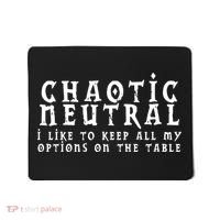 Chaotic Neutral Alignment Mousepad thumb 0