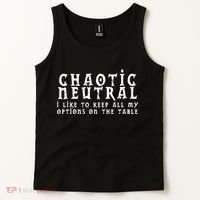 Chaotic Neutral Alignment Tank Top thumb 2
