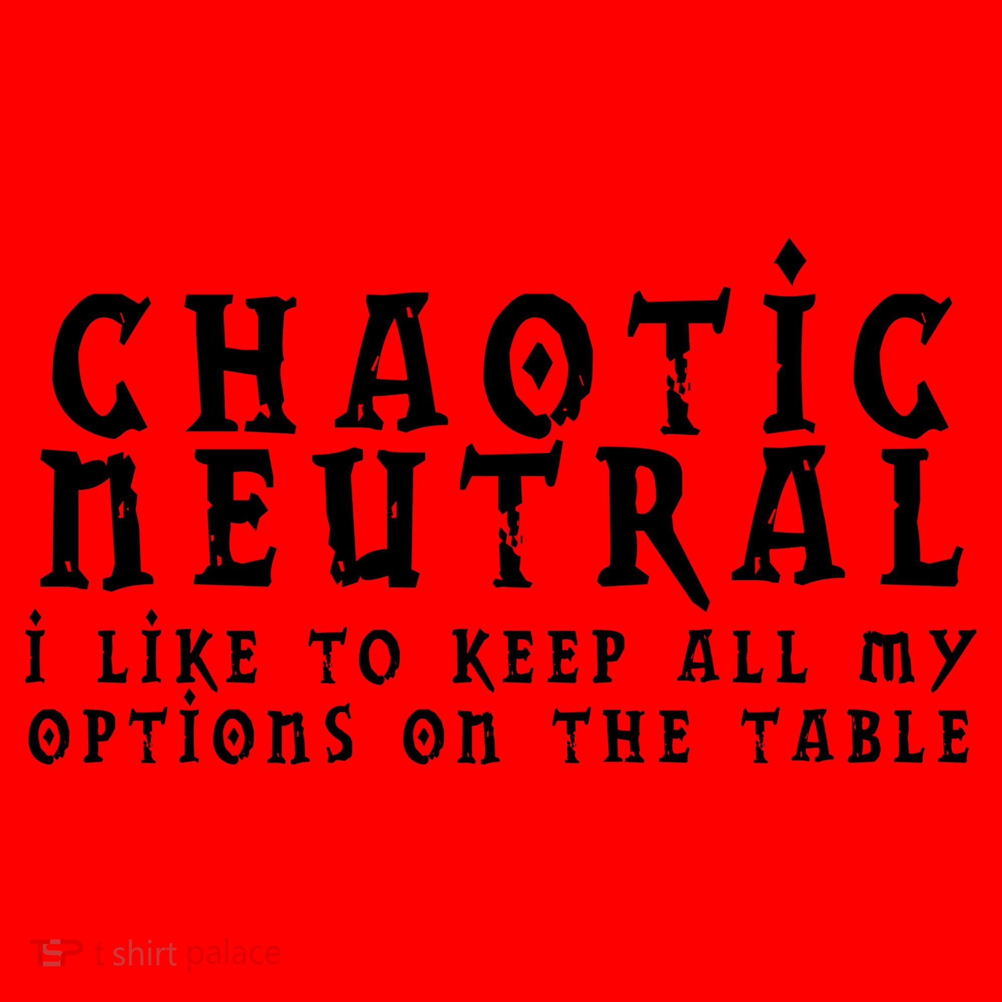 Chaotic Neutral Alignment Santa Hat