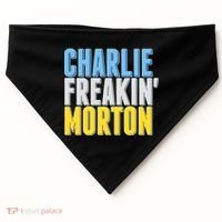 Charlie Freakin' Morton Tampa Bay baseball USA-Made Doggie Bandana thumb 0