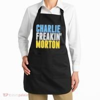 Charlie Freakin' Morton Tampa Bay baseball Apron thumb 2
