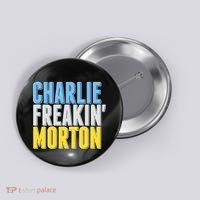 Charlie Freakin' Morton Tampa Bay baseball Button thumb 0