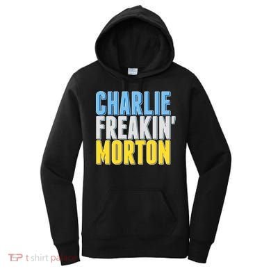Charlie Freakin' Morton Tampa Bay baseball Women's Hoodie