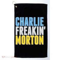 Charlie Freakin' Morton Tampa Bay baseball Golf Towel thumb 0
