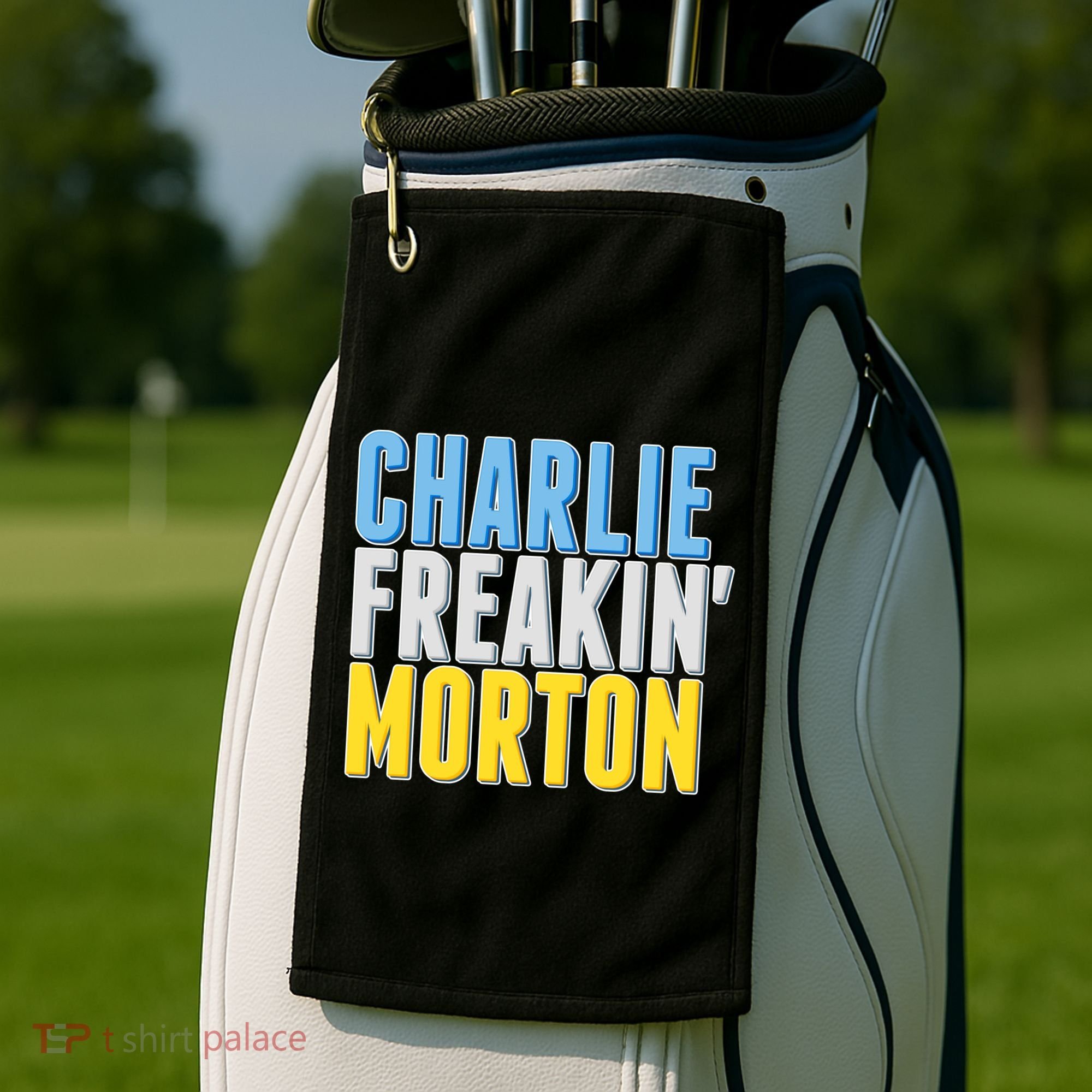 Charlie Freakin' Morton Tampa Bay baseball Golf Towel