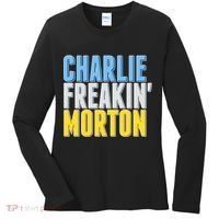 Charlie Freakin' Morton Tampa Bay baseball Women's Long Sleeve Shirt thumb 0