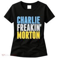 Charlie Freakin' Morton Tampa Bay baseball Women's T-Shirt thumb 0