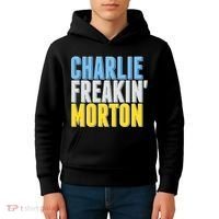 Charlie Freakin' Morton Tampa Bay baseball Kids Hoodie thumb 4