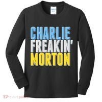 Charlie Freakin' Morton Tampa Bay baseball Kids Long Sleeve Shirt thumb 0