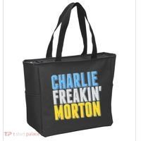 Charlie Freakin' Morton Tampa Bay baseball Tote Bag thumb 2