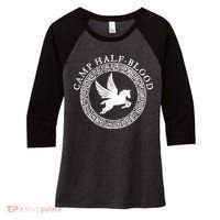 Camp Half Blood Women's Tri-Blend 3/4-Sleeve Raglan Shirt thumb 0