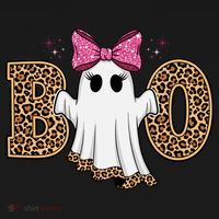 Cute Halloween Boo Ghost Vibes Spooky Season Toddler Hoodie thumb 2
