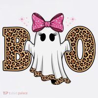 Cute Halloween Boo Ghost Vibes Spooky Season Mousepad thumb 1
