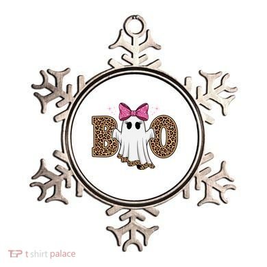 Cute Halloween Boo Ghost Vibes Spooky Season Ornament