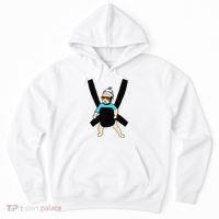 Carlos Hangover Baby with sunglasses in a strap Hoodie thumb 0