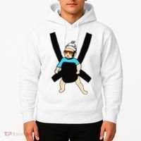 Carlos Hangover Baby with sunglasses in a strap Hoodie thumb 2