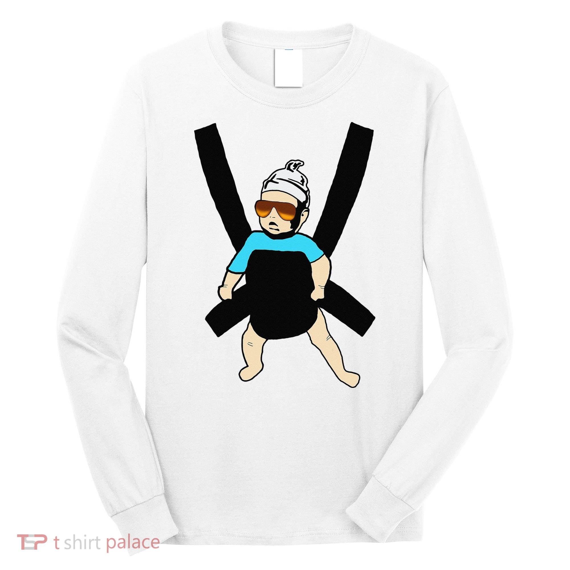 Carlos Hangover Baby with sunglasses in a strap Long Sleeve Shirt