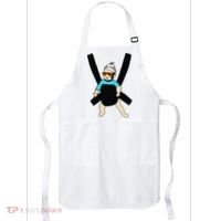 Carlos Hangover Baby with sunglasses in a strap Apron thumb 0