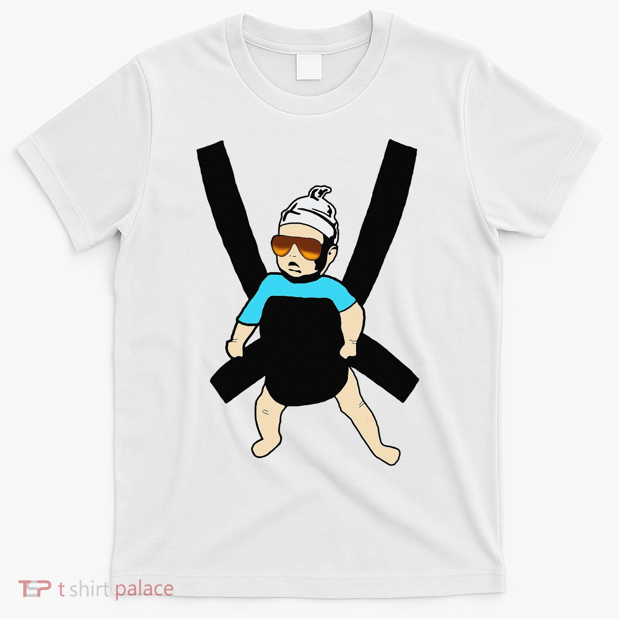 Carlos Hangover Baby with sunglasses in a strap T-Shirt